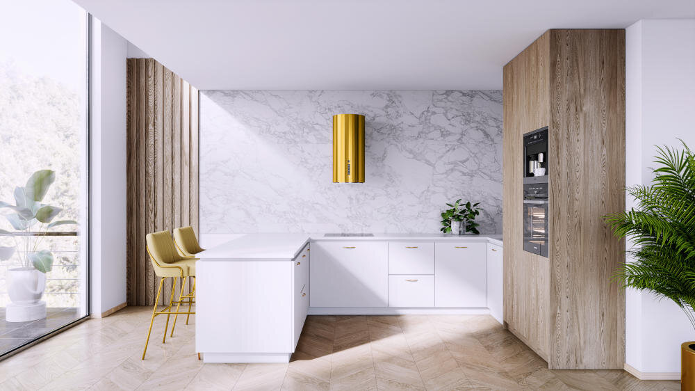 GLOBALO Heweno 39.3 komin wentylacyjny okap tryb wyciąg pochłaniacz wydajność