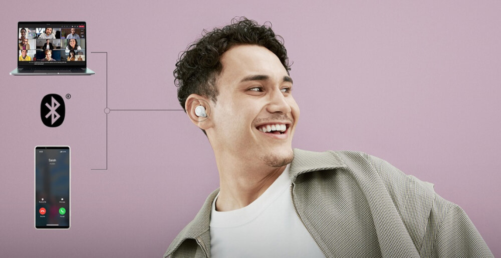 Słuchawki douszne SONY LinkBuds Funkcja multipointconnection