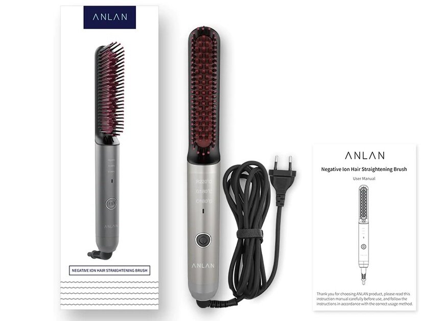 Szczotka prostująca ANLAN ALZFS07-EU0G obsługa wygoda