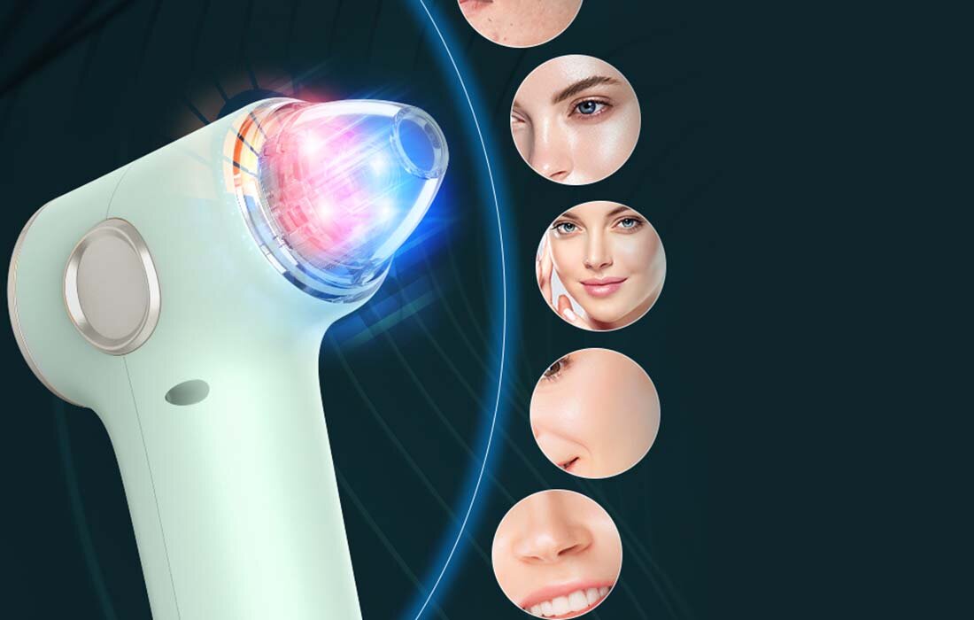 Urządzenie do pielęgnacji twarzy ANLAN 01-AHTY11-06A 5 poziomów tryby pracy