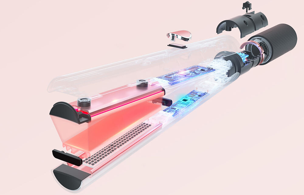 Prostownica KIPOZI EU-V7 tytanowe płytki 3d autowyłączenie