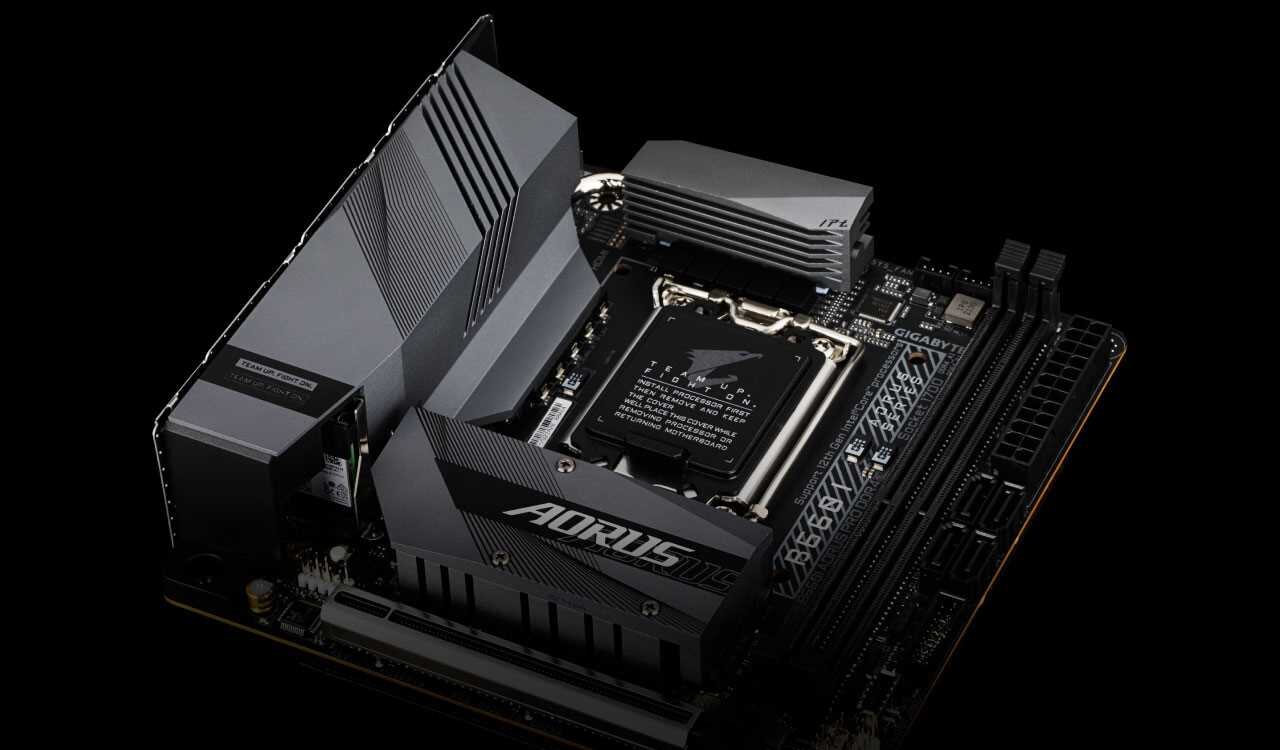 Płyta główna GIGABYTE B660I Aorus Pro - system chłodzenia