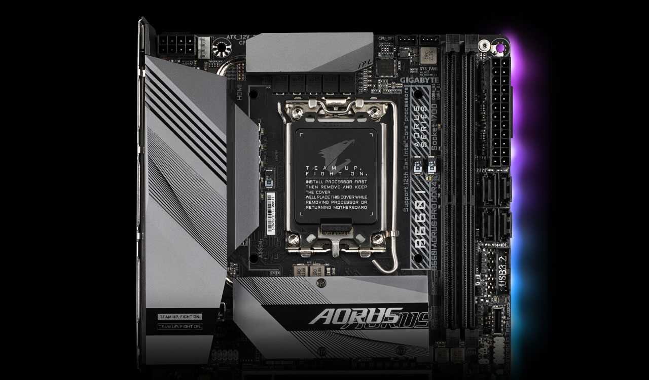 Płyta główna GIGABYTE B660I Aorus Pro - Kompakt