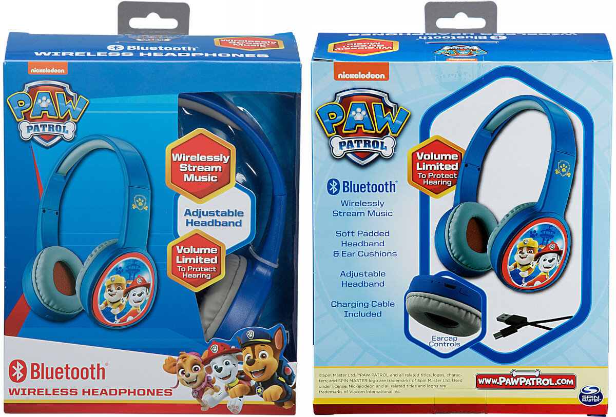 Sluchawki nauszne EKIDS Psi Patrol PW-B36VM Niebieski zawartosc opakowania