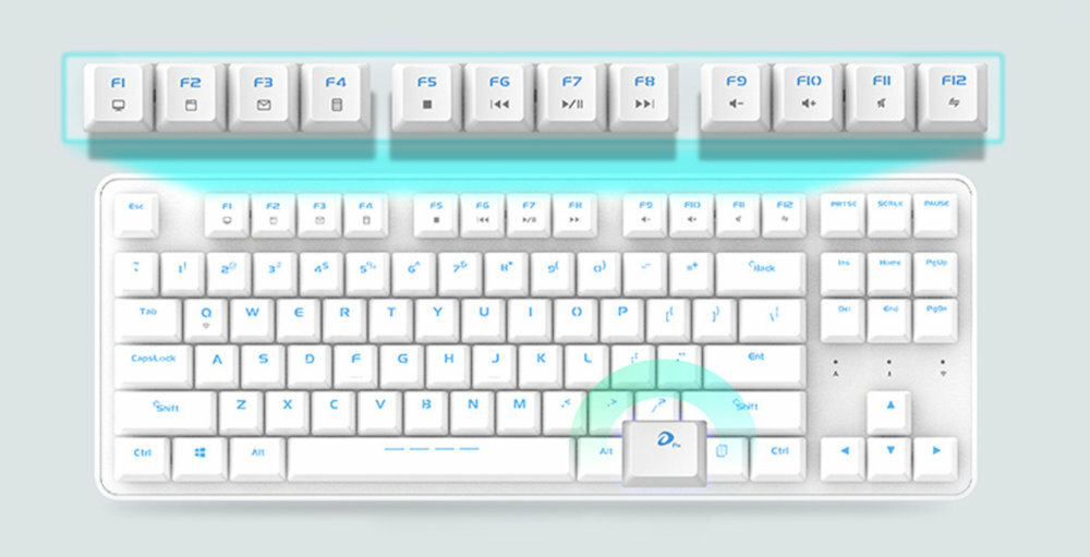 Klawiatura-DAREU-EK807G-Biala-2