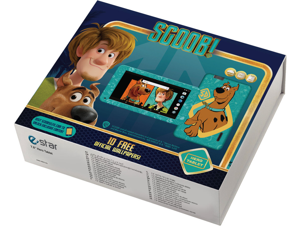 Tablet E-STAR Hero Scoob opakowanie