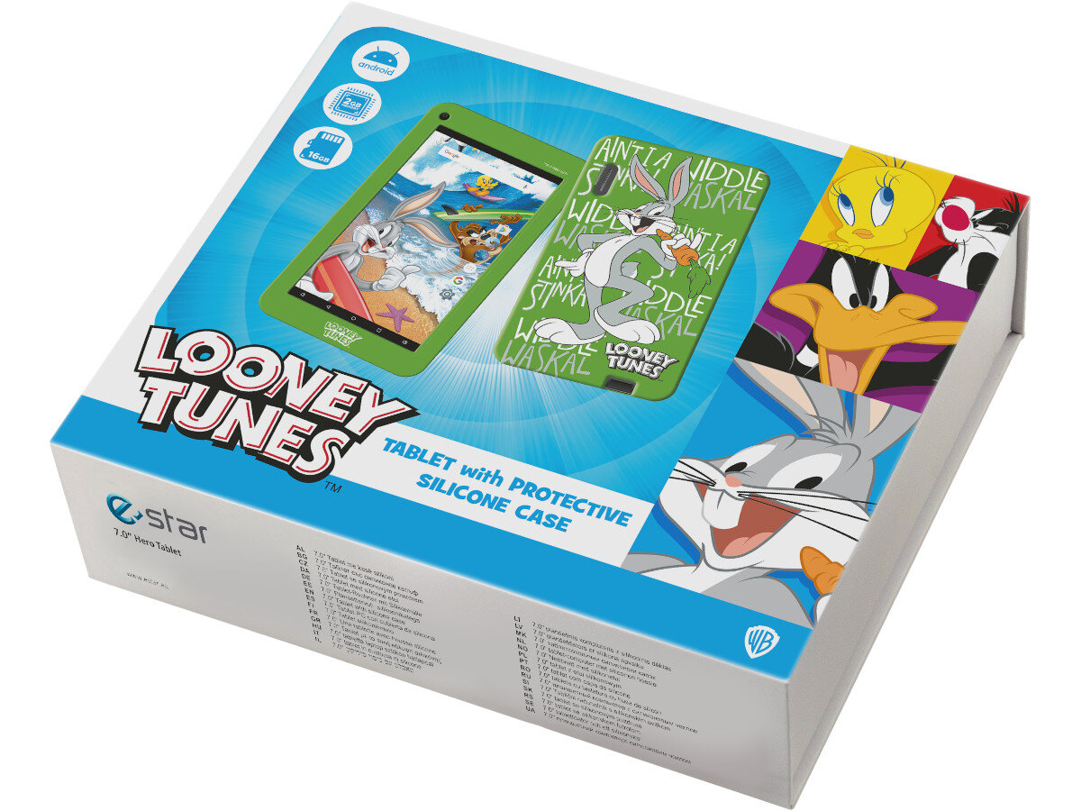 Tablet E-STAR Hero Looney Tunes opakowanie
