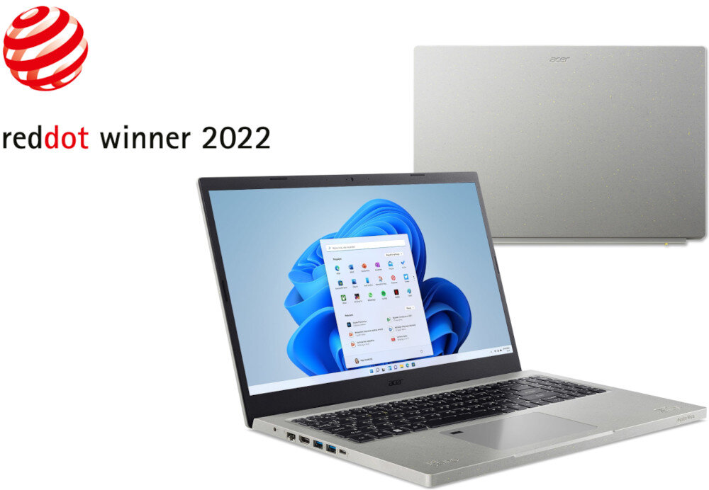 Laptop ACER Aspire Vero nagroda reddot