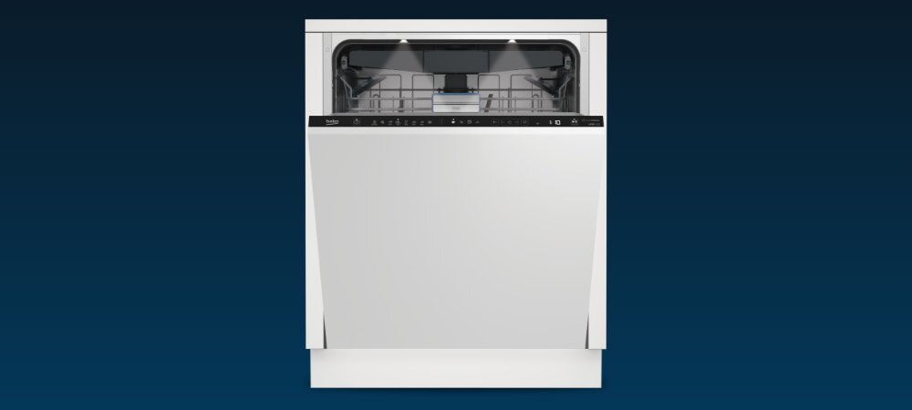 ZMYWARKA BEKO BDIN38645D zmywarka 8 programów czujnik zabrudzenia oszczędność wody oszczędność energii szuflada na sztućce stal nierdzewna higiena LedSpot SlidingFit łatwy montaż TrayWash mycie blach skuteczne zmywanie nowoczesne rozwiązania