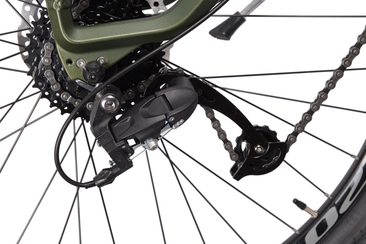 Rower crossowy BOTTECCHIA Lite Cross M19 męski zielony przerzutki biegi