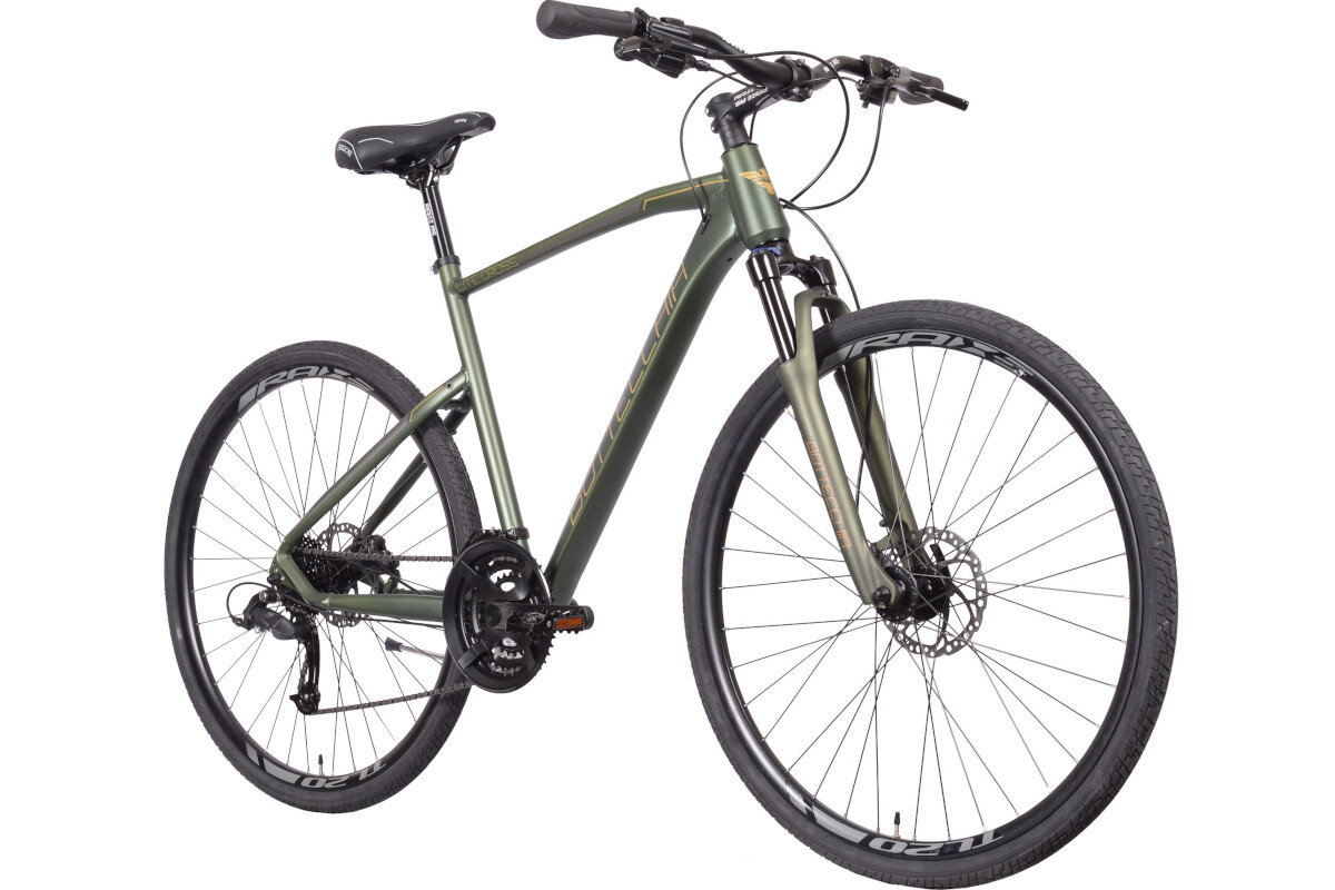 Rower crossowy BOTTECCHIA Lite Cross M19 męski zielony zawartosc opakowania