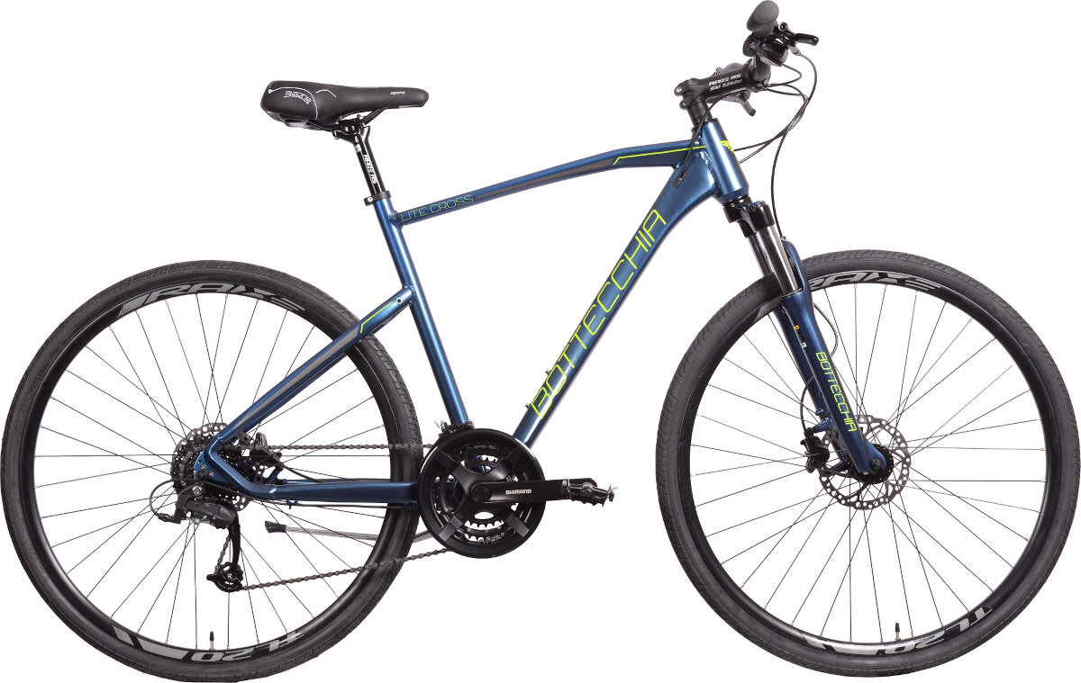 Rower crossowy BOTTECCHIA Lite Cross M19 męski Niebieski wyglad