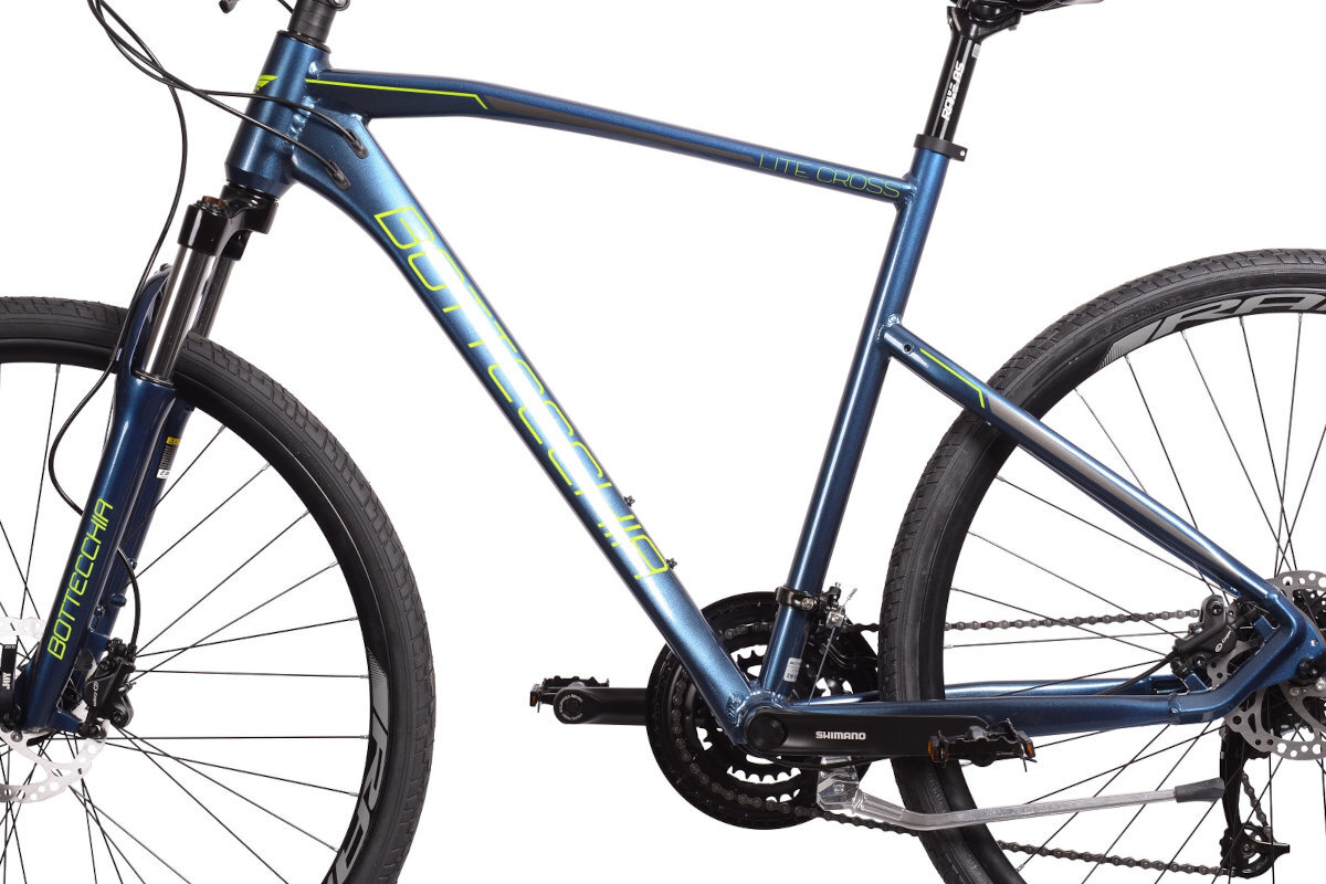 Rower crossowy BOTTECCHIA Lite Cross M19 męski Niebieski rama aluminium