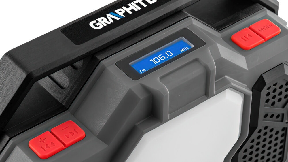 Radio GRAPHITE 58GE104 Energy+ - funkcje