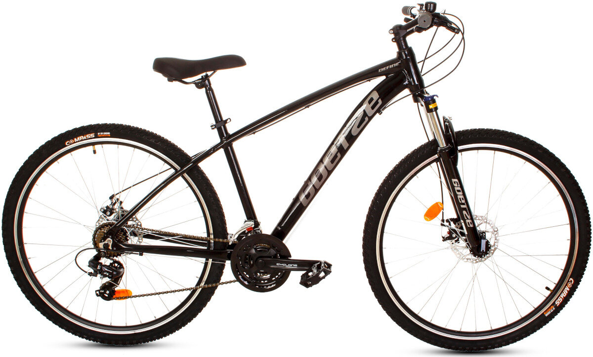 Rower gorski MTB GOETZE Define M19 meski Czarny wyglad