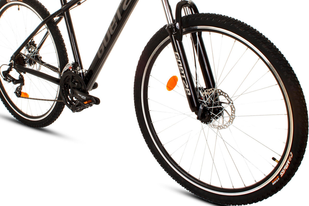 Rower gorski MTB GOETZE Define M21 meski Czarny kola obrecze