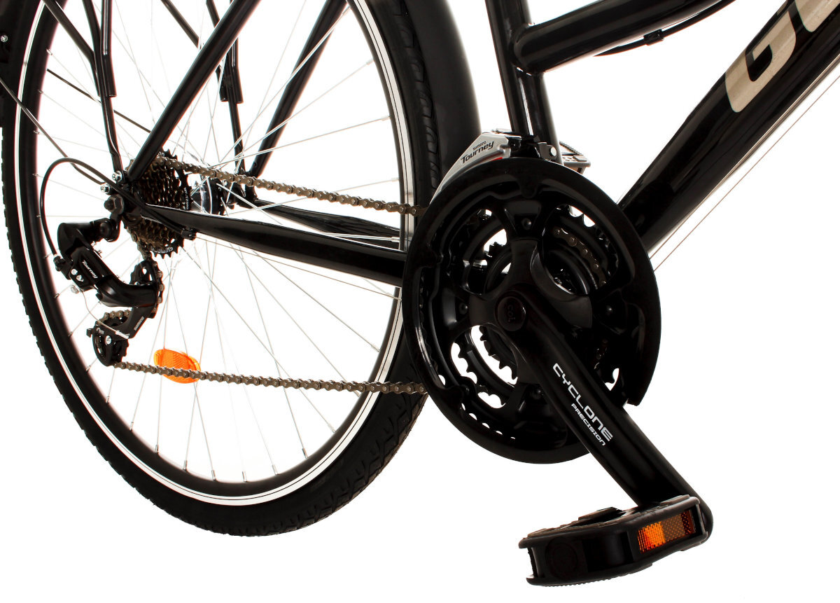 ROWER GOETZE TREKKING GEMINI D17 CZARNY wzmocnione kola