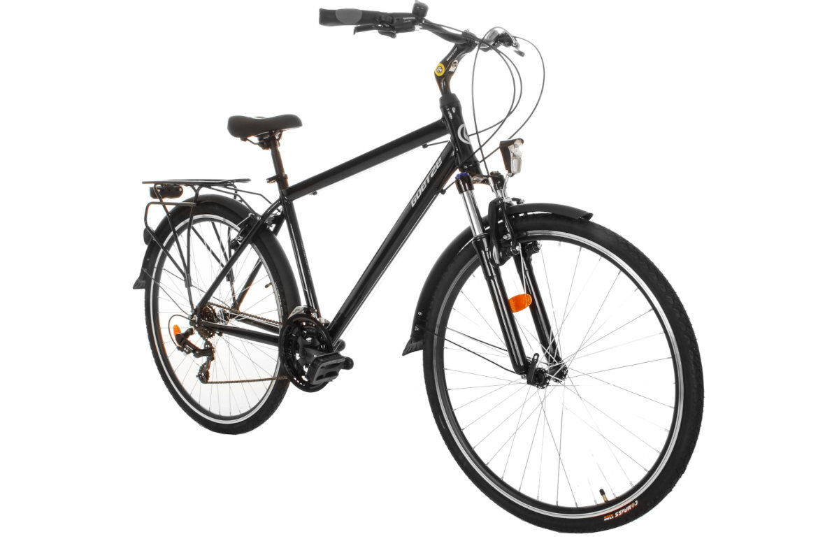 Rower crossowy GOETZE Tour M19 meski Czarny wyposazenie zestawu rower front skos