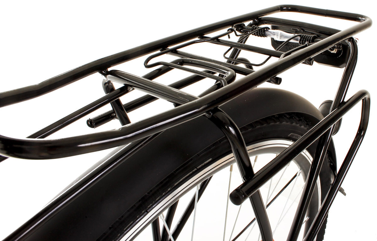Rower trekkingowy GOETZE Tour D17 28 cali damski Czarny bagaznik na kole