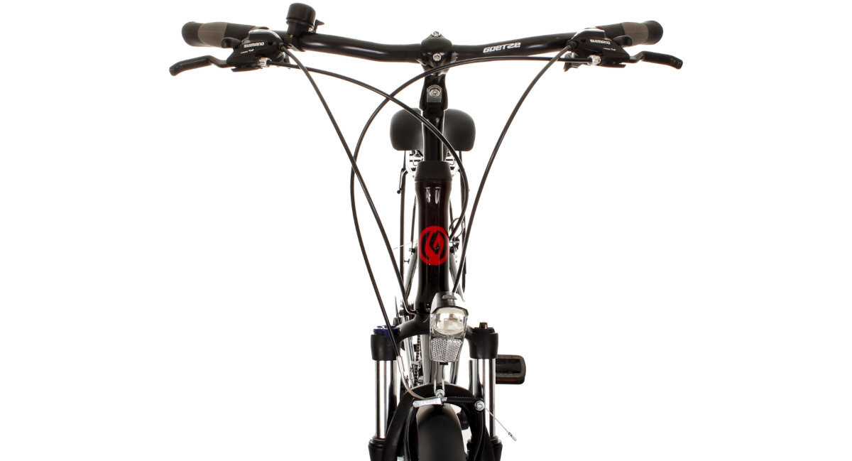 Rower trekkingowy GOETZE Tour D17 28 cali damski Czarny wyglad