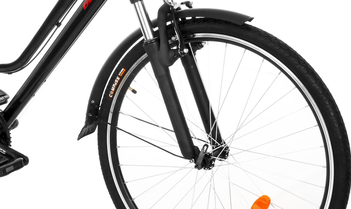 Rower trekkingowy GOETZE Tour D17 28 cali damski Czarny kola obrecze