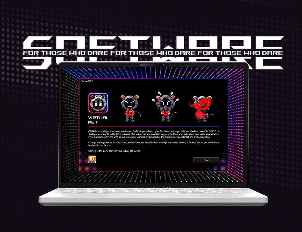 Laptop ASUS ROG Zephyrus G14 GA402R - Armoury Crate