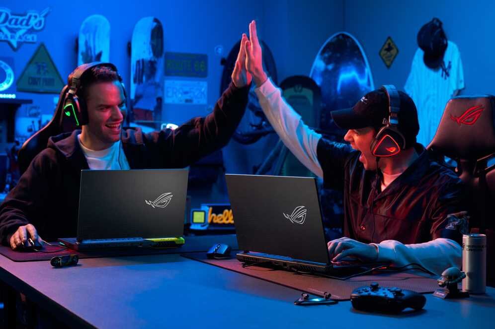 Laptop ASUS ROG Strix G15 G513 - Szybkie odświeżanie ekranu