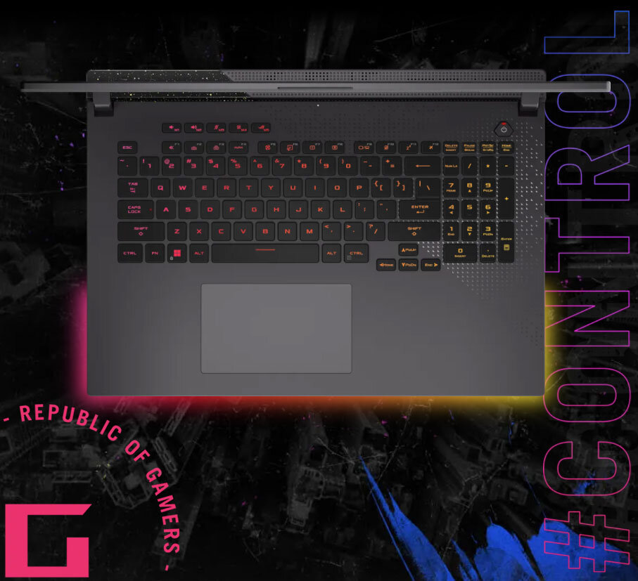 Laptop ASUS ROG Strix G17 G713R - Overstroke