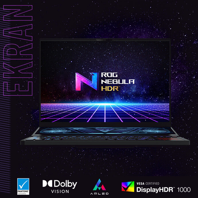 Laptop ASUS ROG Zephyrus Duo 16 - Nebula HDR 