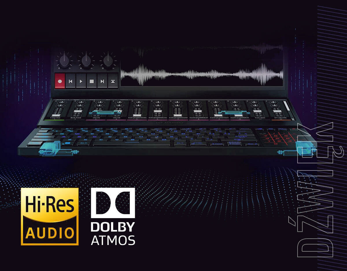 Laptop ASUS ROG Zephyrus Duo 16 - Force-Canceling