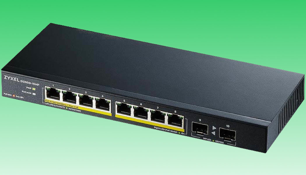Switch ZYXEL GS1100-10HP praca szybkość eleastyczność pomoc wyposażenie