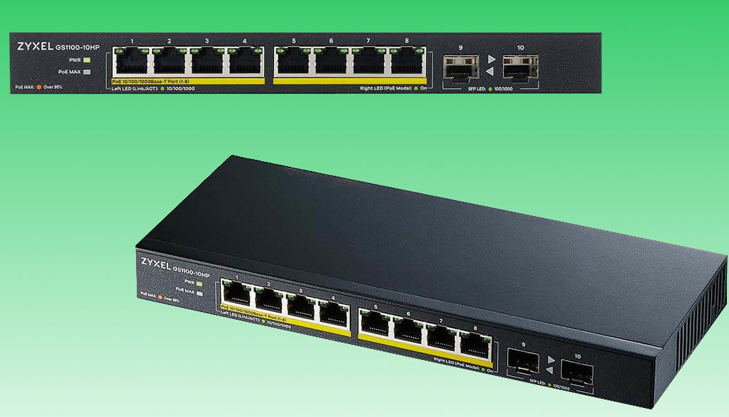 Switch ZYXEL GS1100-10HP praca szybkość eleastyczność pomoc wyposażenie