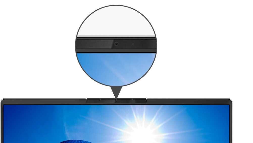 Laptop LENOVO IdeaPad 5 Pro - funkcja rozpoznawania twarzy 