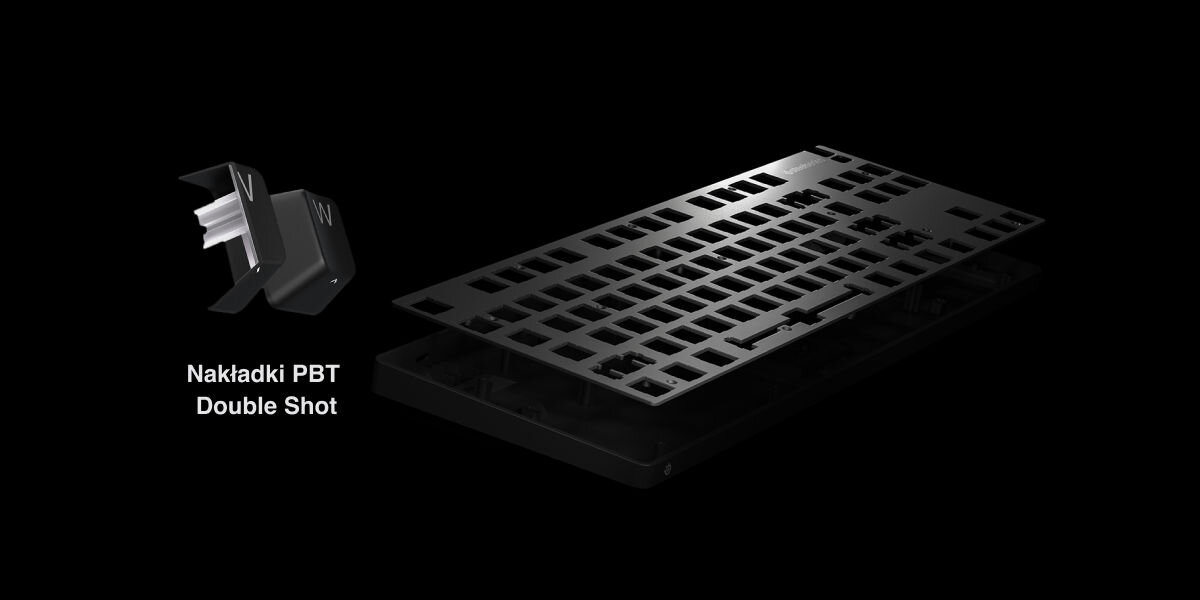 Klawiatura STEELSERIES Apex 9 TKL aluminium podwójnie formowane nasadki PBT Double Shot