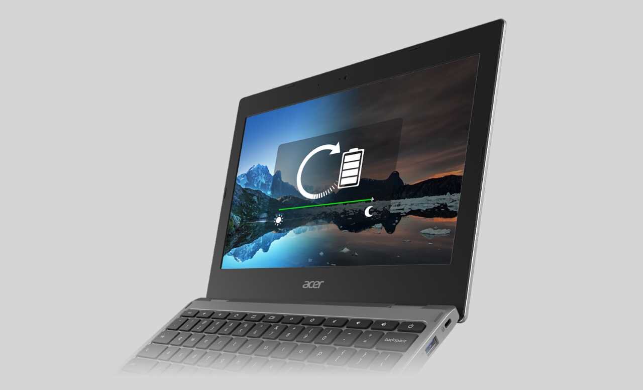 Laptop ACER Chromebook CB311 - Pojemna bateria