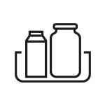 Ikonka pojemników drzwiowych