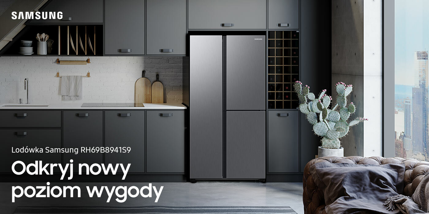 Lodówka Samsung RH69B8941S9 z centrum napojów Beverage Center to rozwiązanie do nowoczesnych kuchni – sprawdź w Media Expert