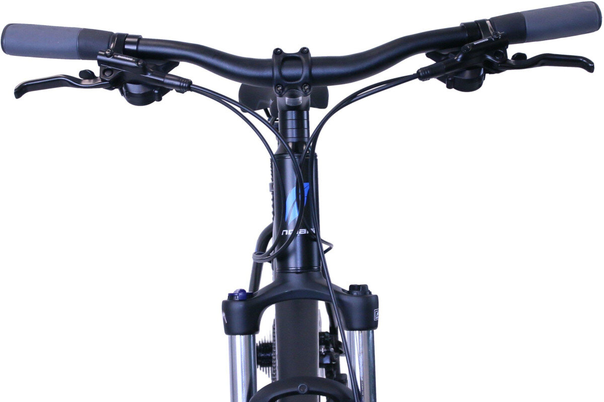 Rower górski MTB INDIANA X-Pulser 2.9 M19 29 cali męski Czarno-czerwony kierownica wspornik