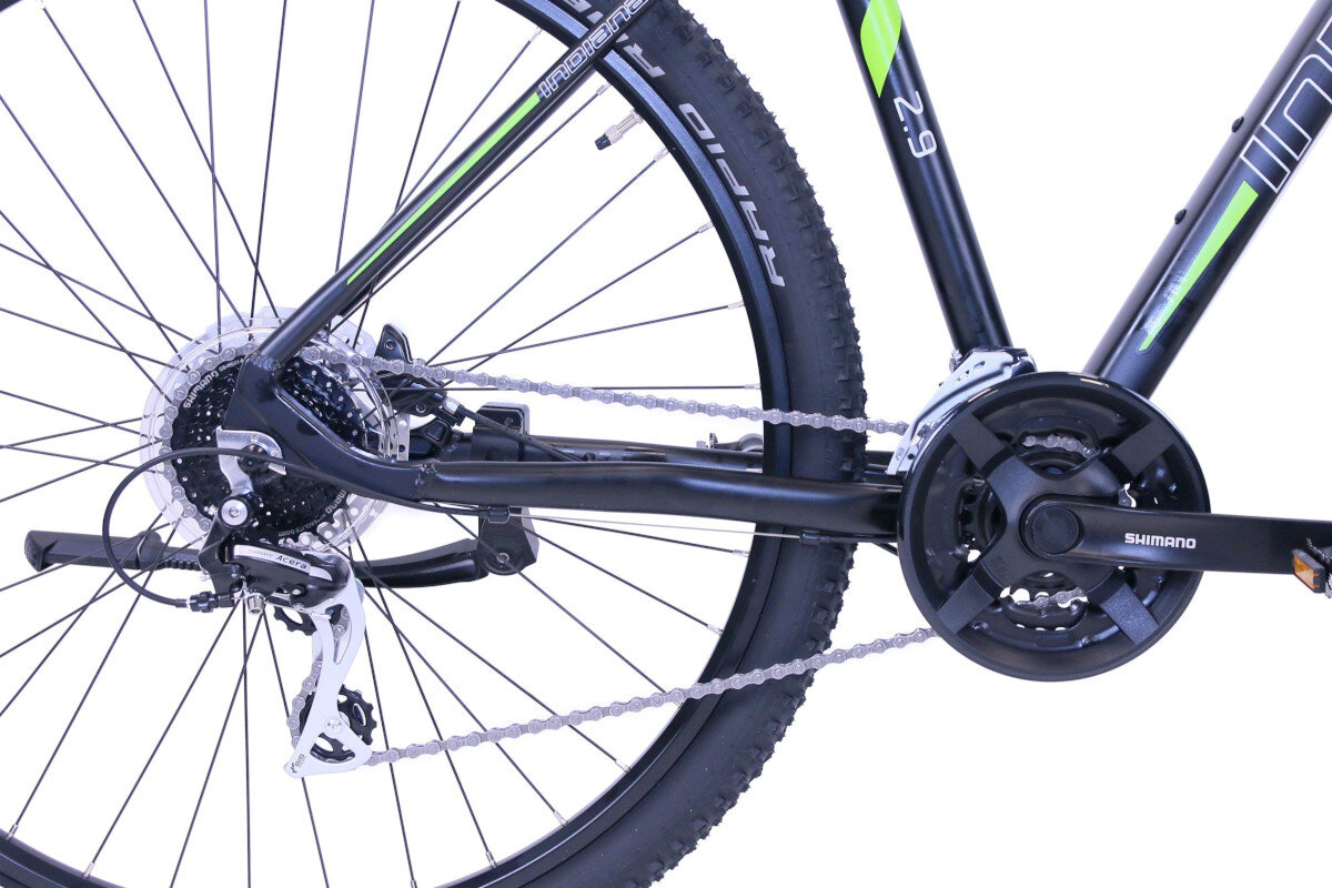 Rower górski MTB INDIANA X-Pulser 2.9 M19 29 cali męski Czarno-czerwony kola wielkosc