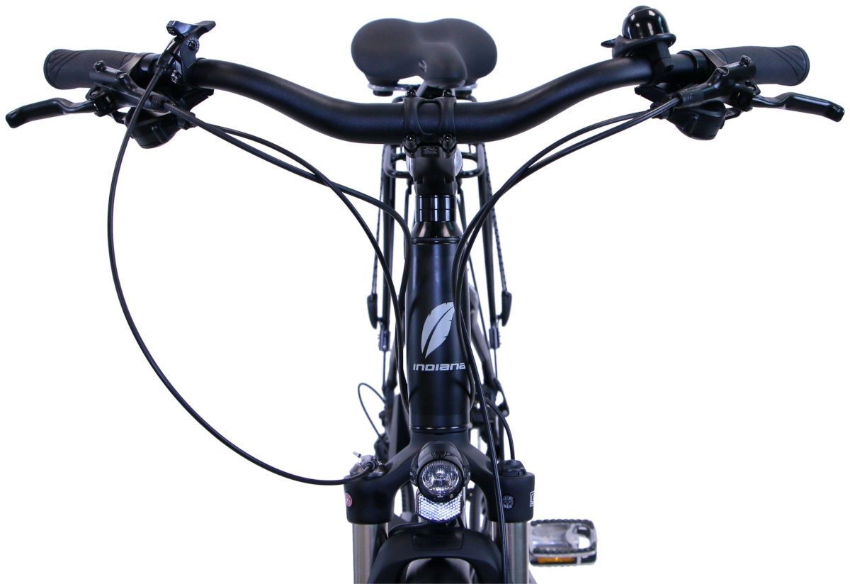 Rower trekkingowy INDIANA X-Road 5.0 M19 28 cali męski Czarny