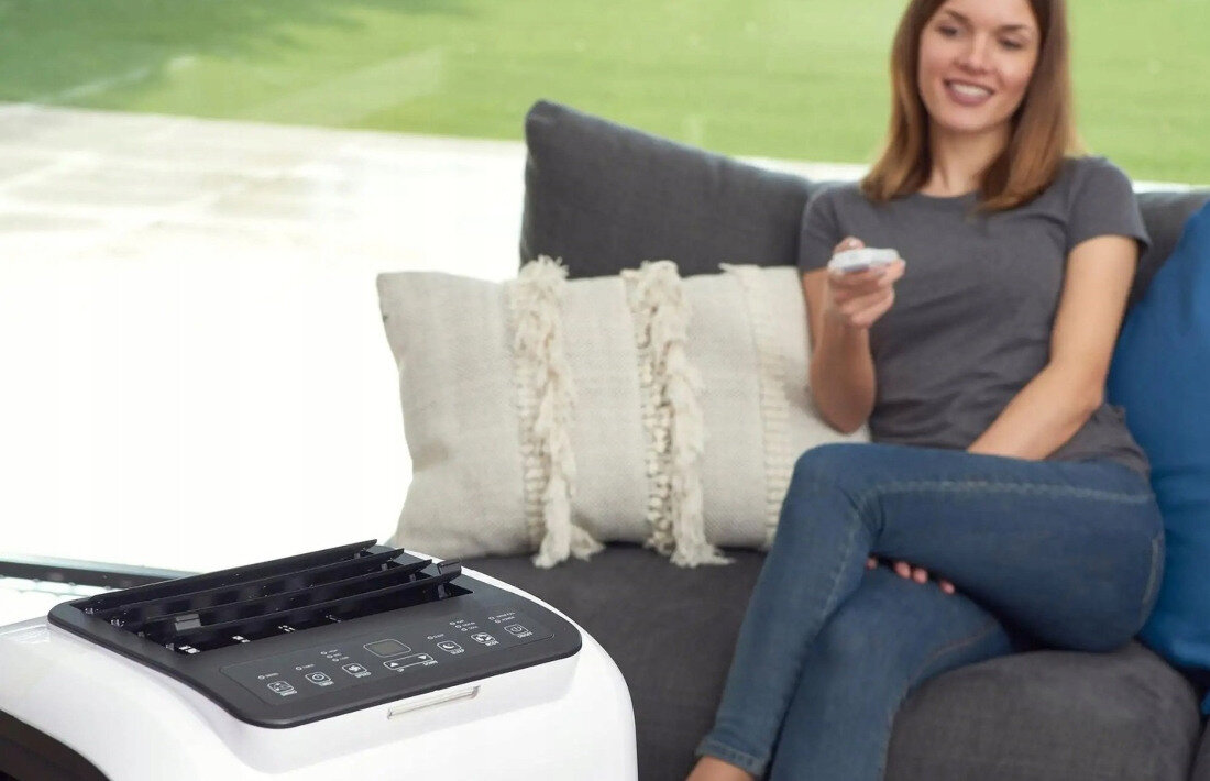 Klimatyzator BLACK&DECKER BXAC9000E wydajne chlodzenie funkcja oscylacji