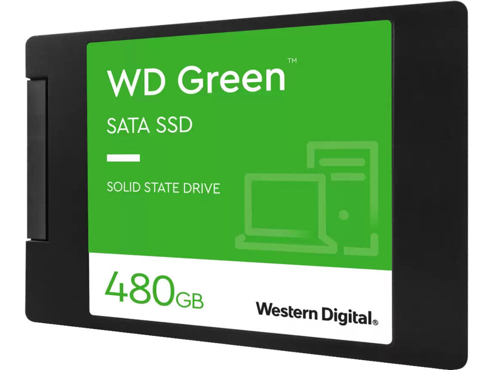 Dysk WD Green 480GB SSD pojemność miejsce energooszczędność działanie przeznaczenie