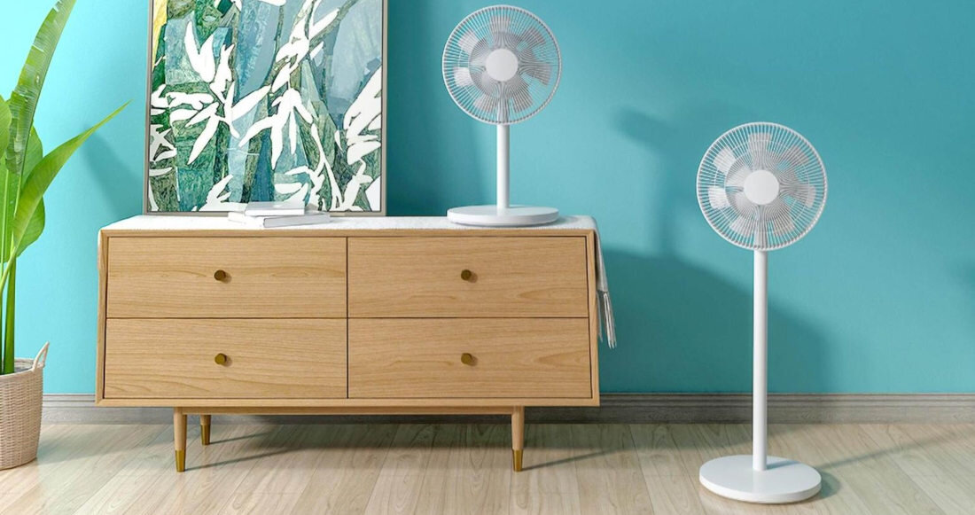 Wentylator XIAOMI Mi Smart Standing Fan 2 Pro dostosowywanie preferencje regulowany wysiegnik skretna glowica