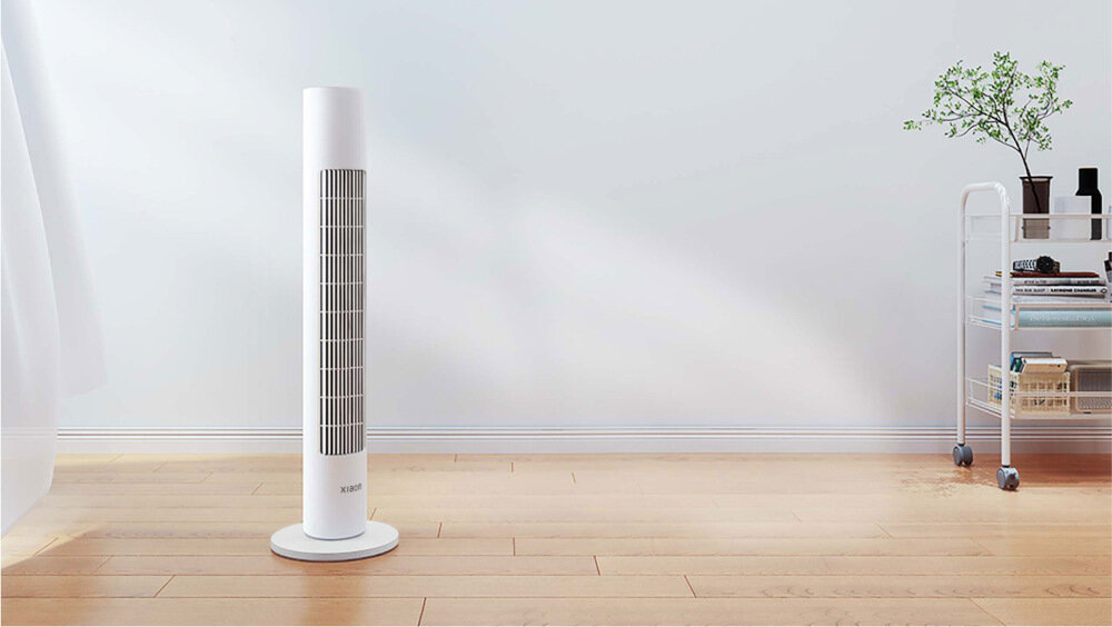 Wentylator XIAOMI Smart Tower Fan 35 lopatek wydajnosc 541 m³/h 10 turbin wiatrowych