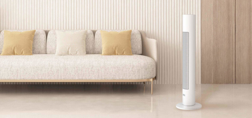Wentylator XIAOMI Smart Tower Fan elegancki wyglad design prezentacja