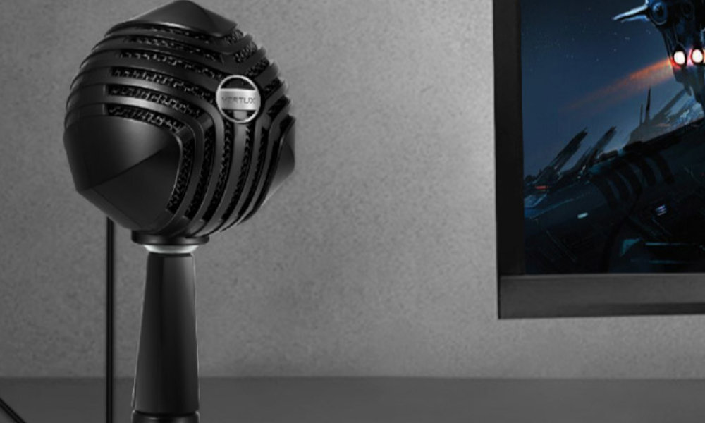 Mikrofon VERTUX Sphere Precyzyjnie dostrojony do streamingu i podcastów