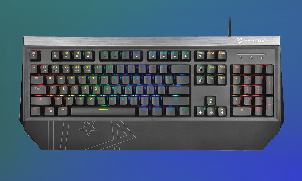 Klawiatura VERTUX Tantalum
