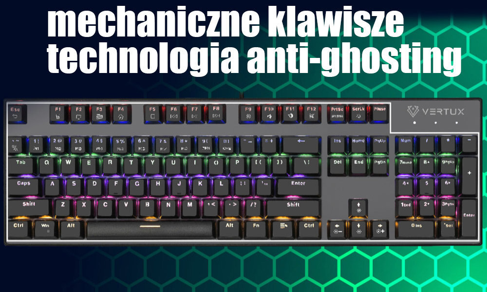 Klawiatura VERTUX Tactical