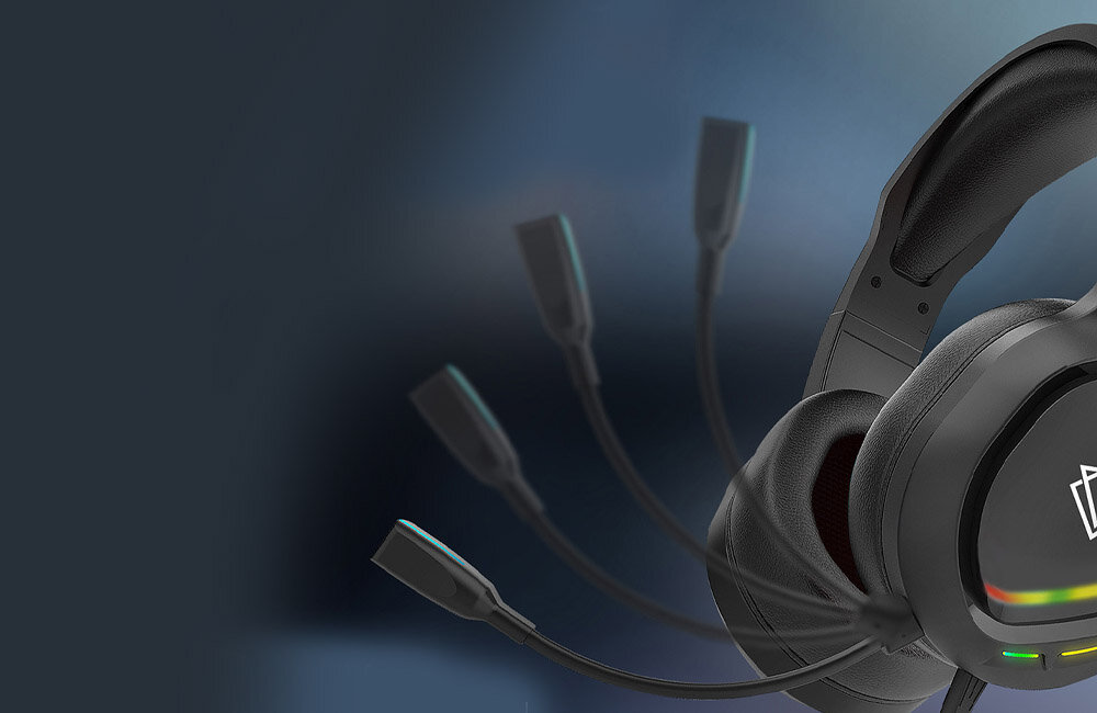 Słuchawki VERTUX Tokyo mikrofon elastyczność czułość