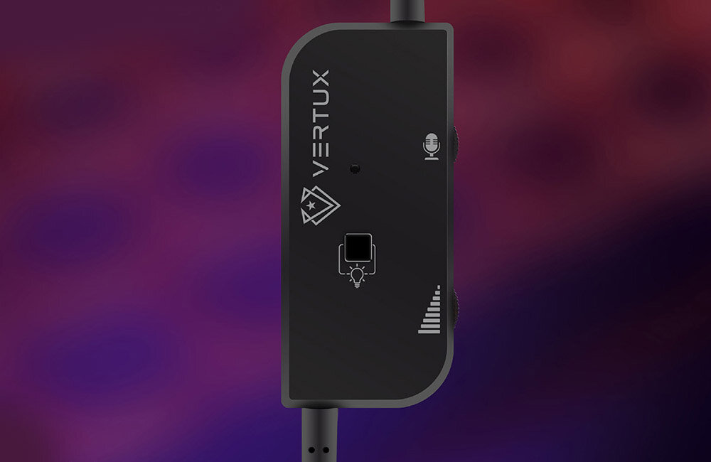 Słuchawki VERTUX Tokyo dostosowanie wymagań in-line audio elementy sterujące